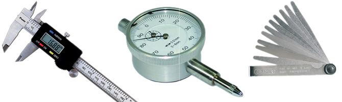 Calibres pie de rey, galgas y relojes comparadores para el taller
